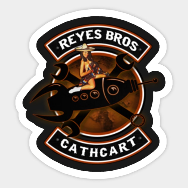 Reyes Bros Cathcart Sticker by Moe_Reyes